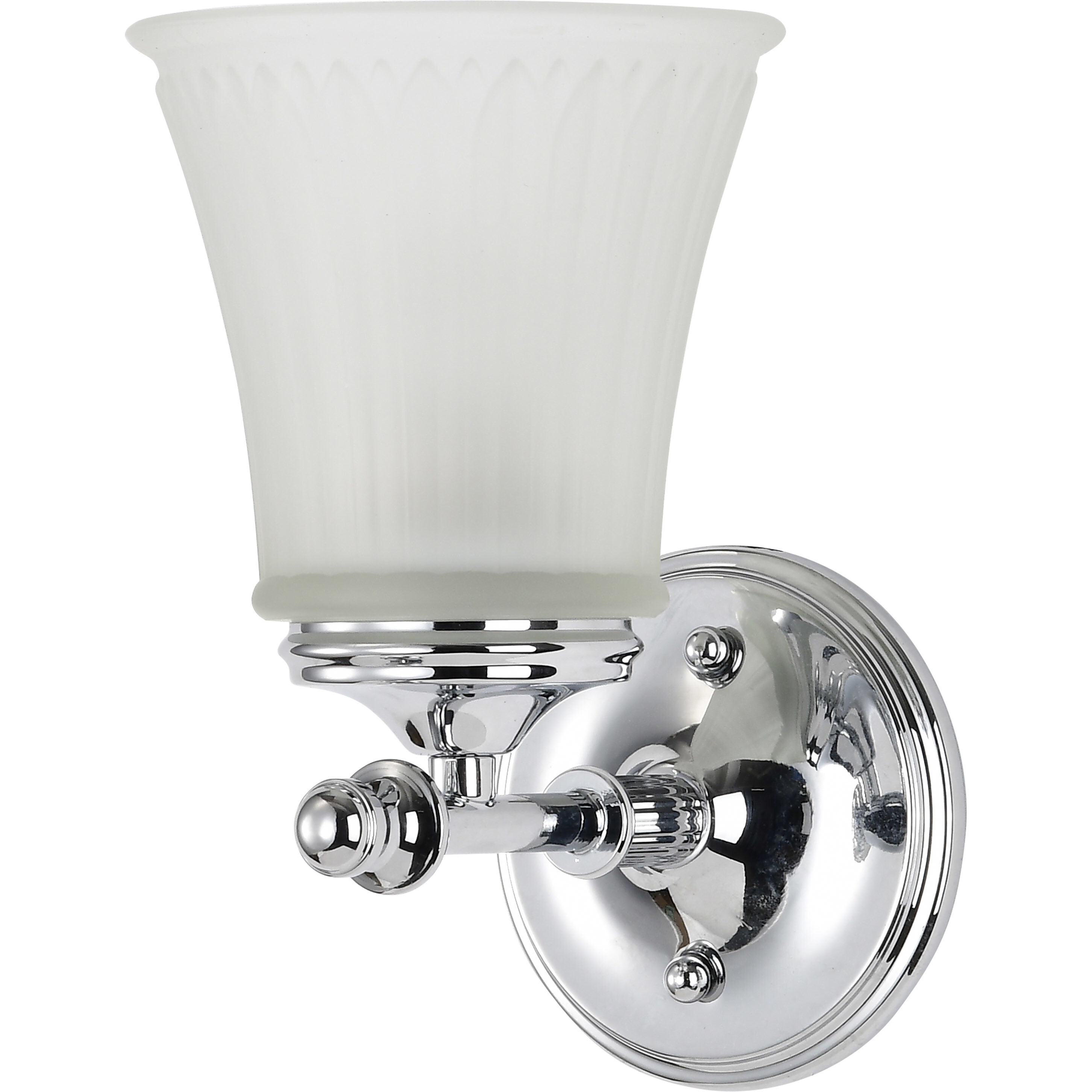Teller 1 Light 9 inch Polished Chrome Vanity Light Wall Light