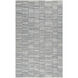 Marseille 96 X 60 inch Metallic - Silver/Sterling Grey/Grey/Light Silver Handmade Rug in 5 x 8