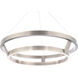 Imperial 1 Light 42 inch Brushed Nickel Chandelier Ceiling Light