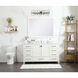 Serena 8 Light 30 inch Chrome Bath Sconce Wall Light