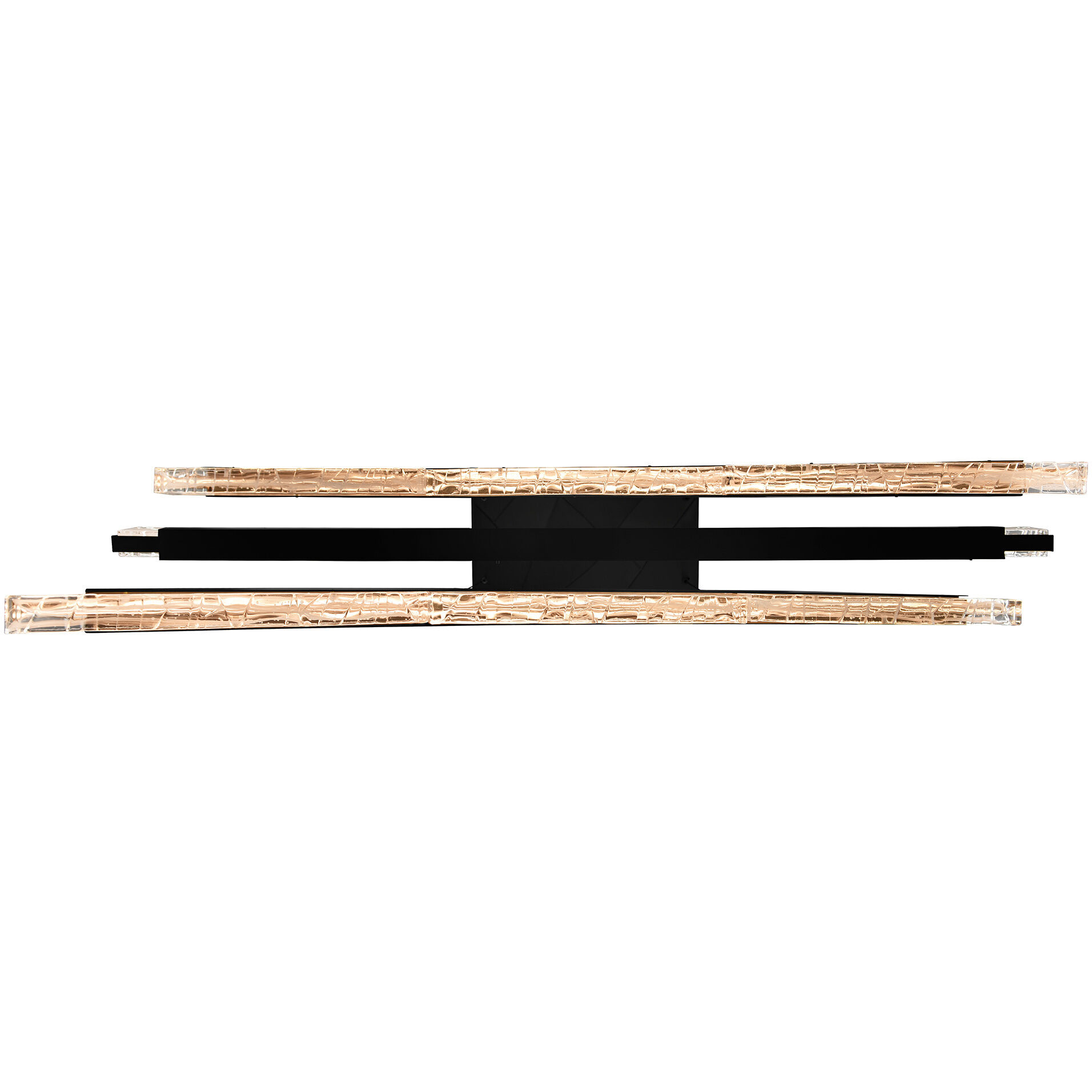 Saber LED 50 inch Black Chandelier Ceiling Light