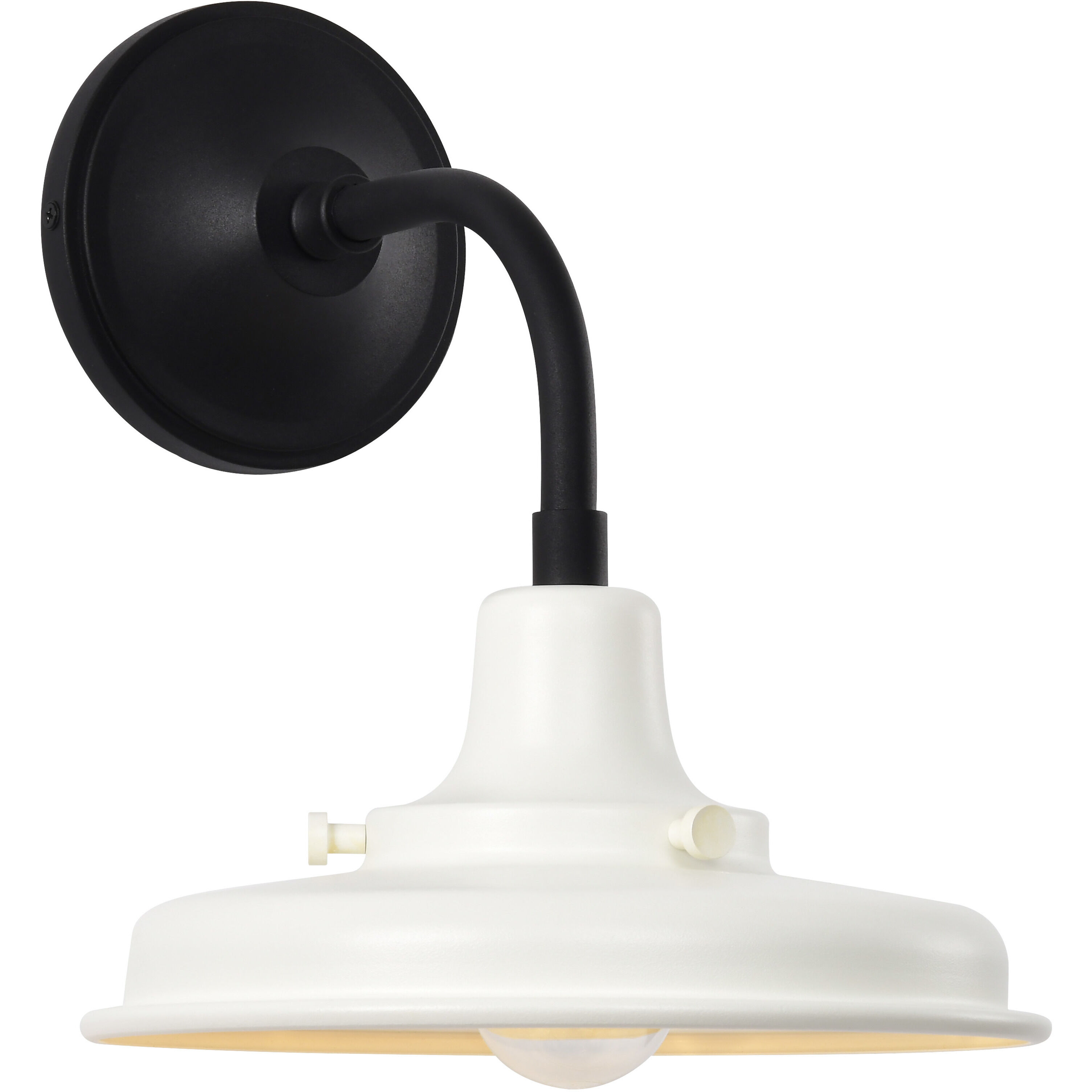 Morris 11.63 inch Black Outdoor Wall Light