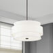 Fontana 5 Light 22 inch Bronze Pendant Chandelier Ceiling Light
