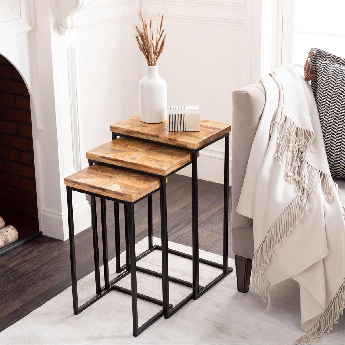 Troyes End Table Set