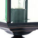 Charleston 1 Light 16 inch Antique Bronze Exterior Post Lantern in Beveled
