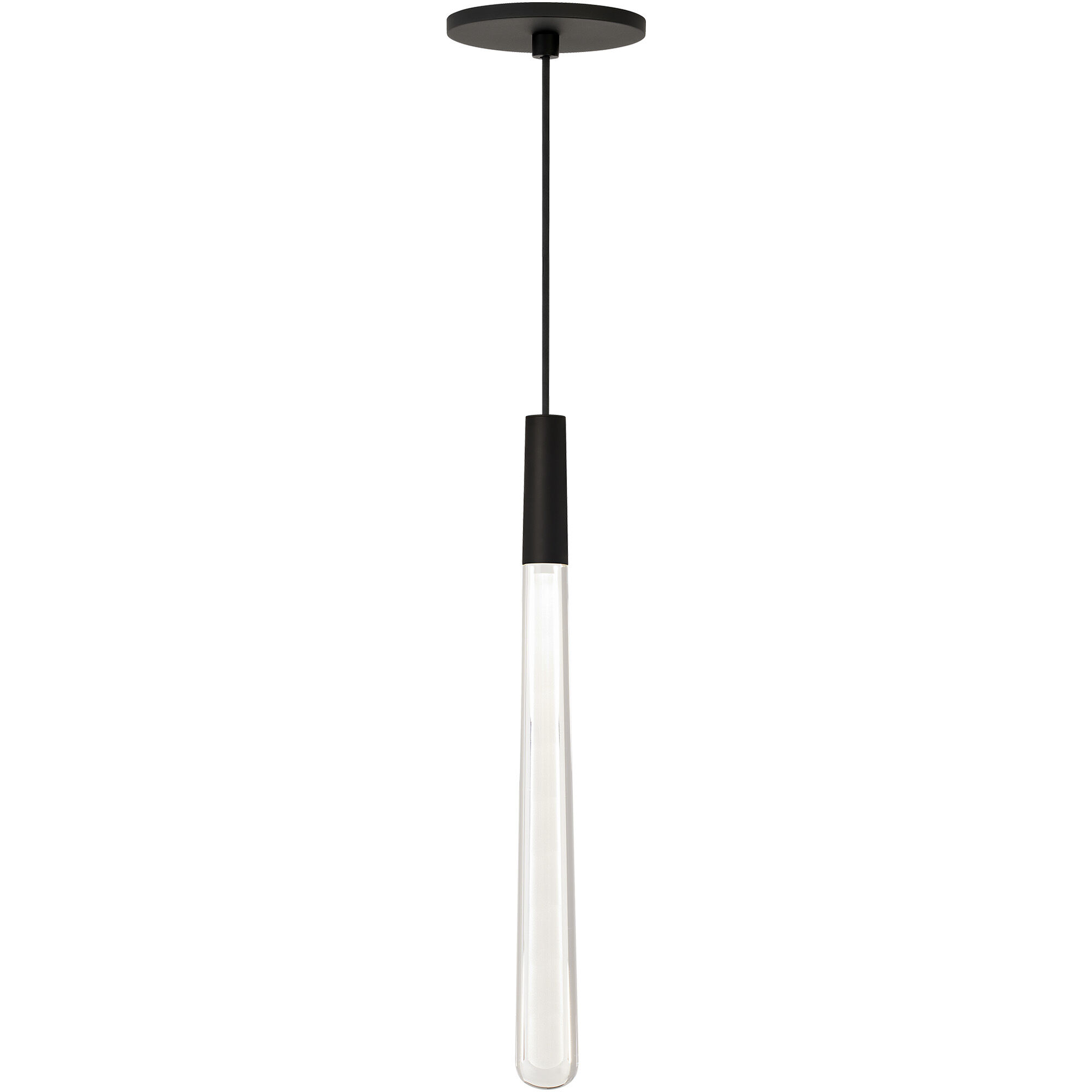 Sean Lavin Pylon Line-Voltage Pendant Ceiling Light in Nightshade Black