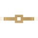 Drew & Jonathan Scott Brander LED 20.88 inch Satin Brass Vanity Light Wall Light