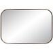 Milo 36 X 24 inch Brass Mirror