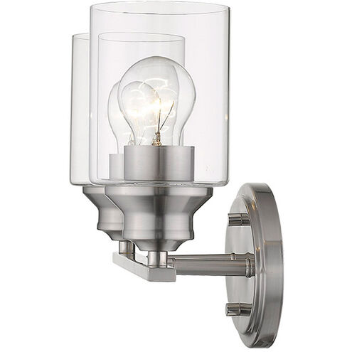 Gemma 2 Light 15 inch Satin Nickel Vanity Light Wall Light