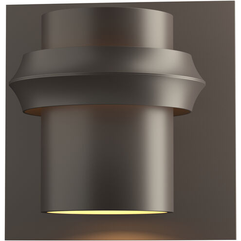 Twilight 1 Light 11.4 inch Coastal Dark Smoke Outdoor Sconce, Large