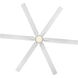 Coastal Elements Valor 66 inch Matte White Smart Fan