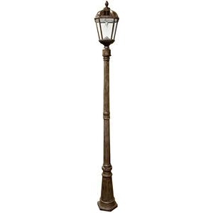 Royal LED 87 inch Weathered Bronze Lamp Post Set