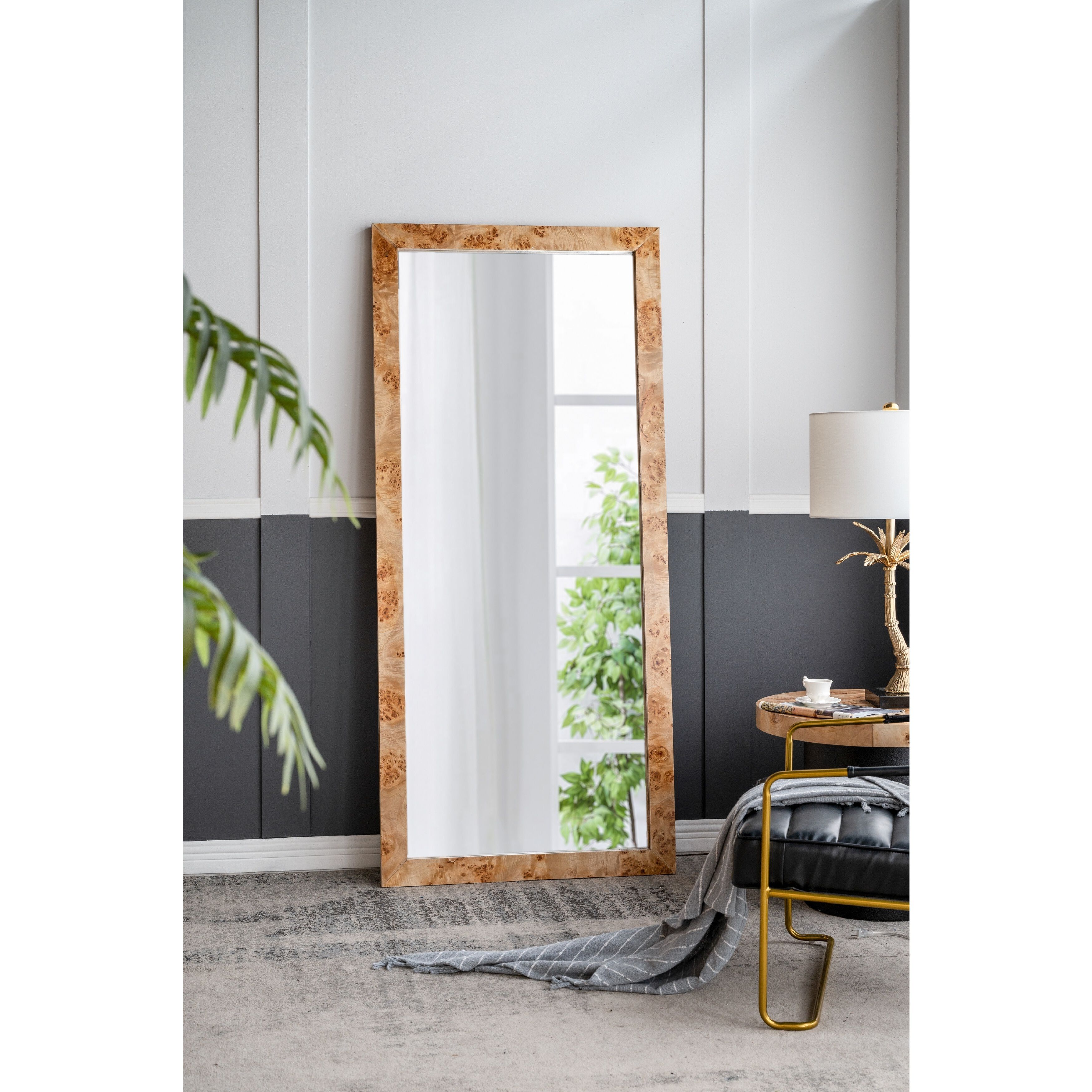 Burl 71.1 X 31.5 inch Brown Mirror