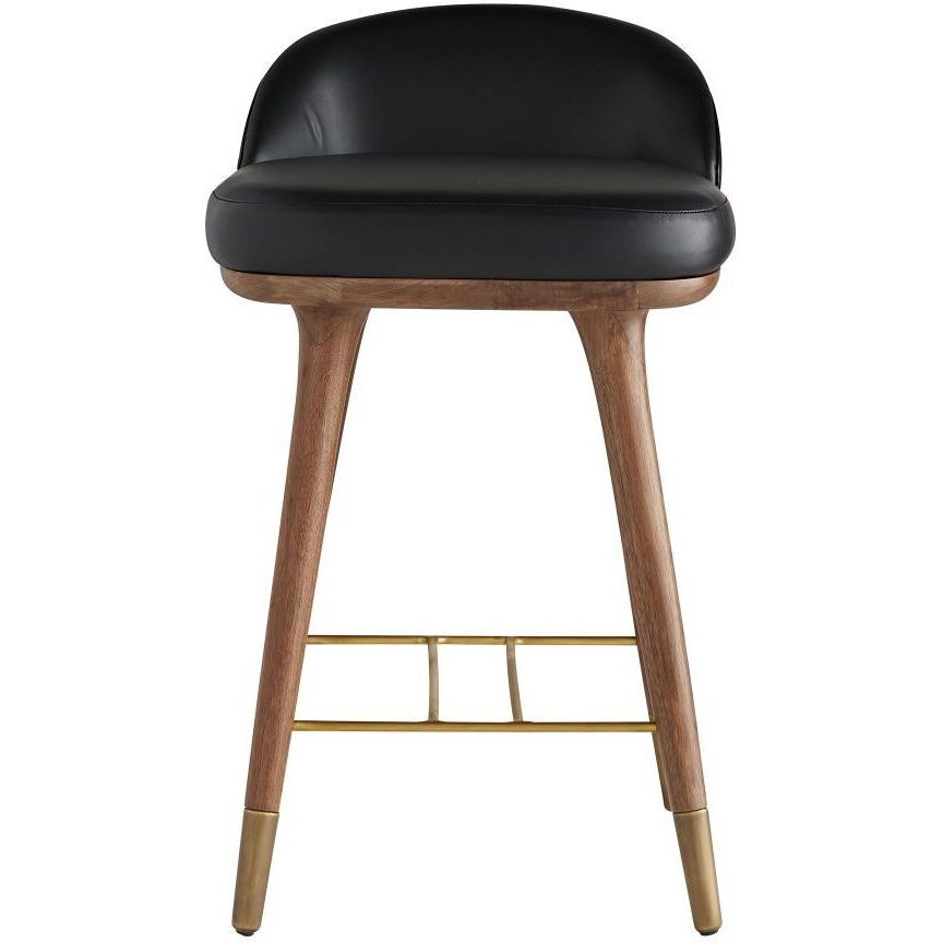 Walsh 29 inch Black Counter Stool