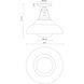 Palmetto 1 Light 12 inch Urban Bronze Semi Flush Mount Ceiling Light