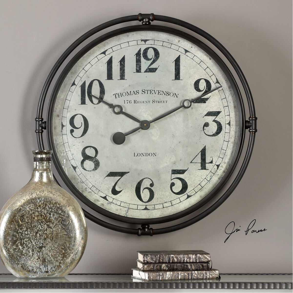 Nakul 29.5 X 29.5 inch Wall Clock