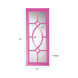 Dayton 53 X 21 inch Glossy Hot Pink Wall Mirror