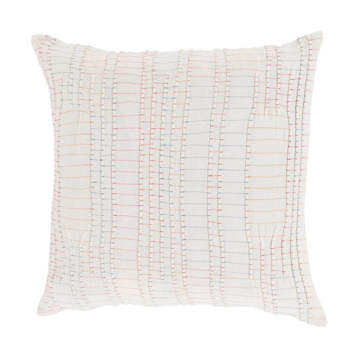 Keaton 18 X 18 inch Bright Red and Burnt Orange Throw Pillow