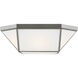 Suzanne Kasler Morrison 2 Light 15.5 inch Brushed Nickel Flush Mount Ceiling Light