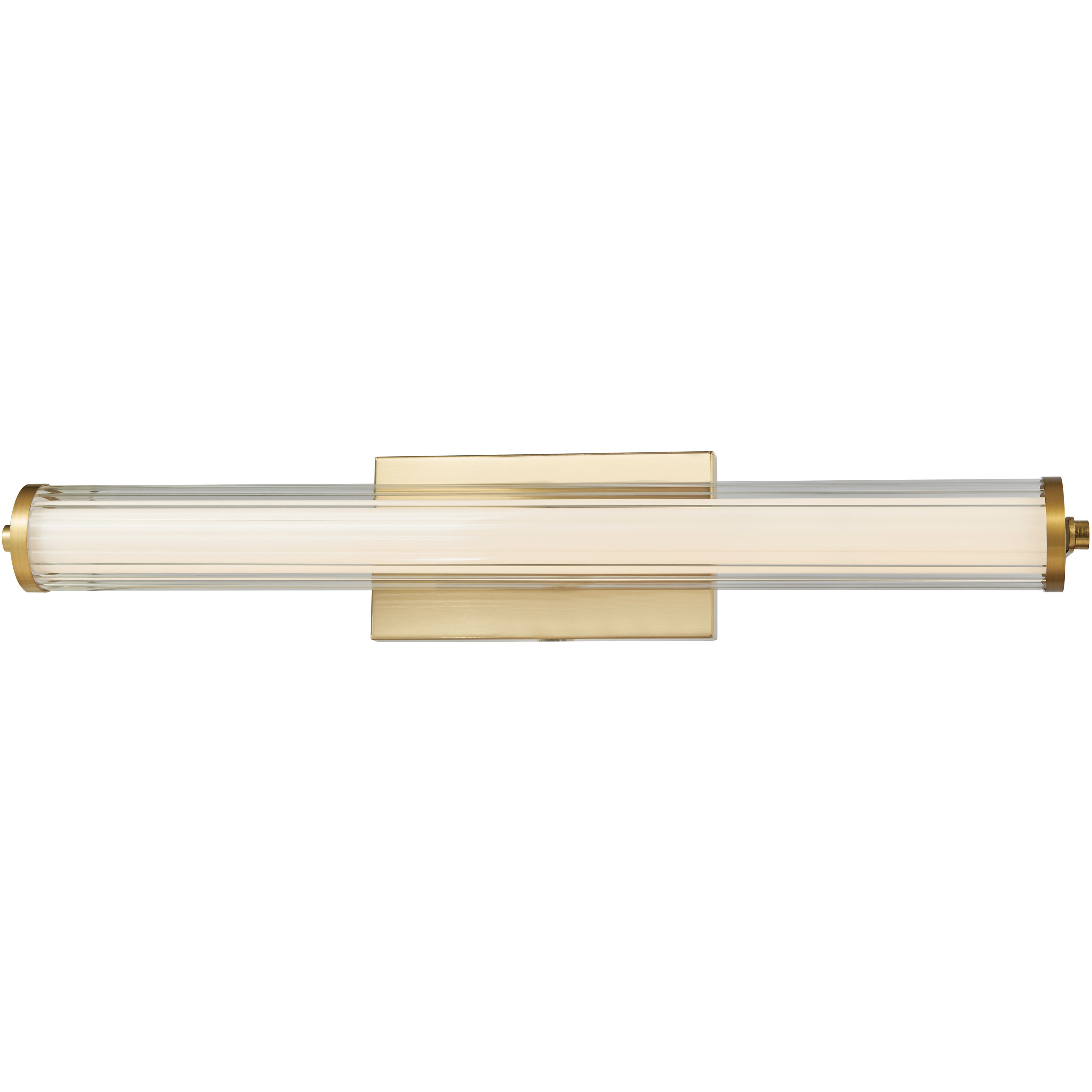 Macie LED 24 inch Brushed Brass Bath Vanity Light Wall Light