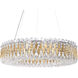 Sarella 12 Light 24 inch Heirloom Gold Pendant Ceiling Light in Heritage