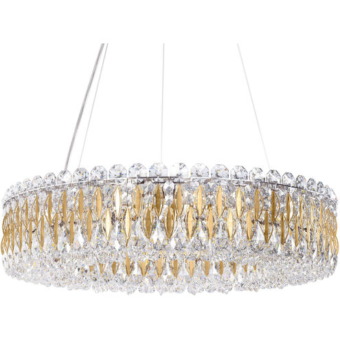 Sarella 12 Light 24 inch Heirloom Gold Pendant Ceiling Light in Heritage