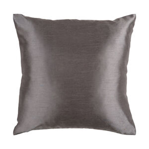 Caldwell 18 X 18 inch Charcoal Pillow Cover, Square