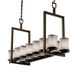 Veneto Luce 14 Light 13 inch Matte Black Chandelier Ceiling Light in Clear Textured (Veneto Luce), 9800 Lm LED