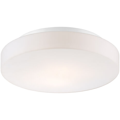 Ramata 2 Light 13 inch White Flush Mount Ceiling Light