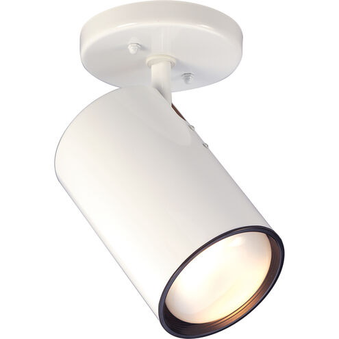 Brentwood 1 Light White Semi Flush Mount Ceiling Light