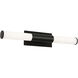 Dax LED 27.25 inch Black Vanity Light Wall Light