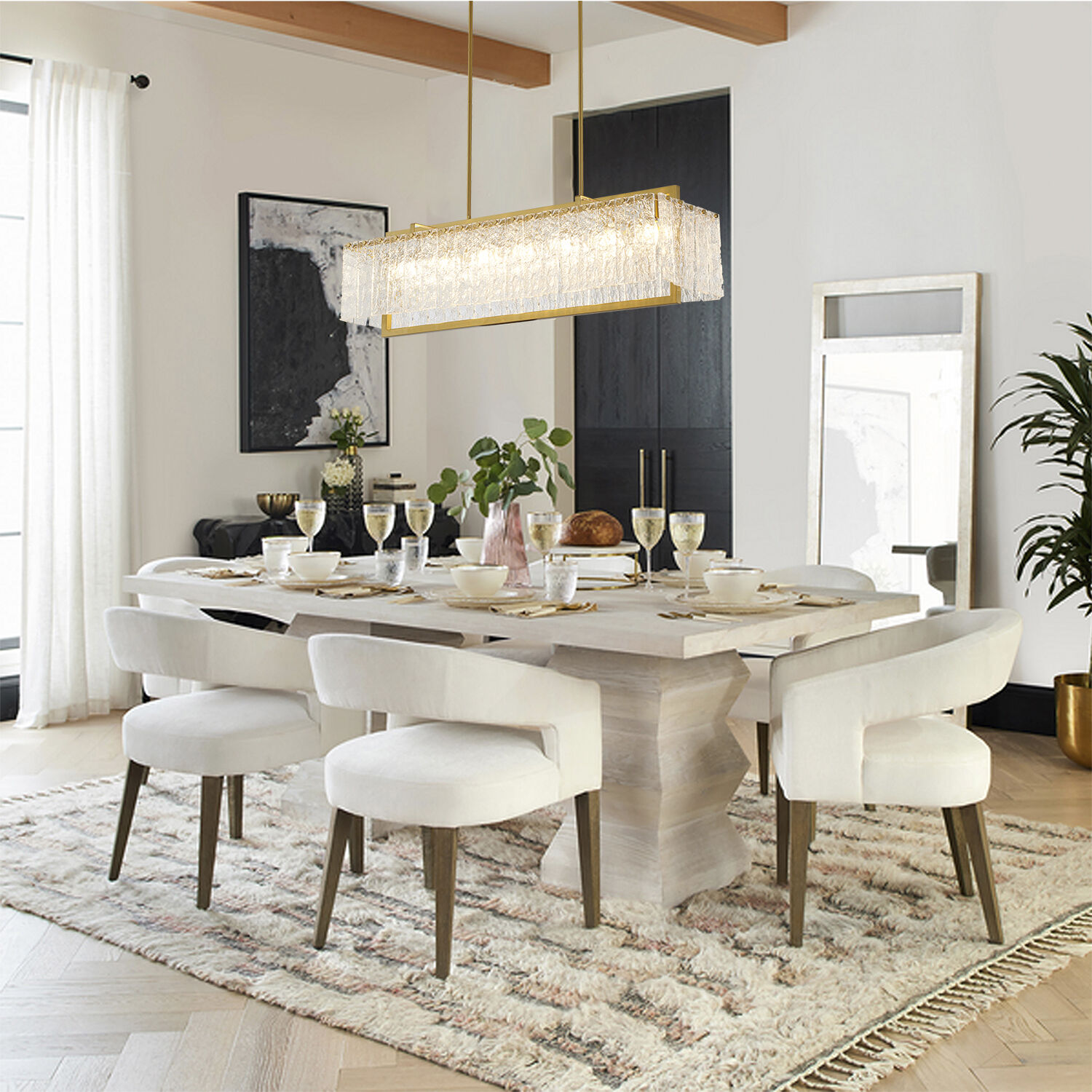 Canada LED 11.25 inch Brass Chandelier Ceiling Light