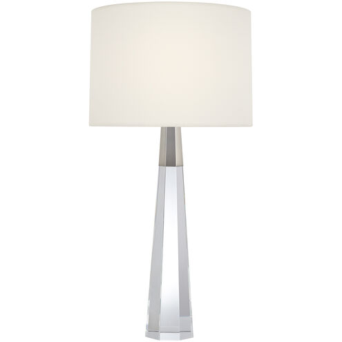 AERIN Olsen 32.5 inch 5.00 watt Crystal and Polished Nickel Cordless Table Lamp Portable Light