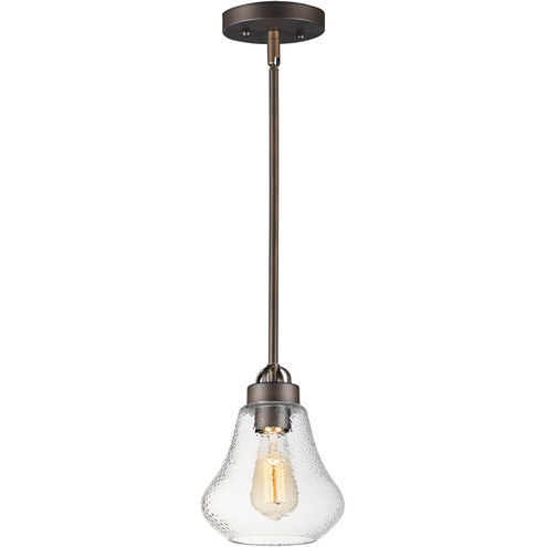 Dianne 1 Light 8 inch Oil Rubbed Bronze Single Pendant Ceiling Light in Hammer, E26 Medium