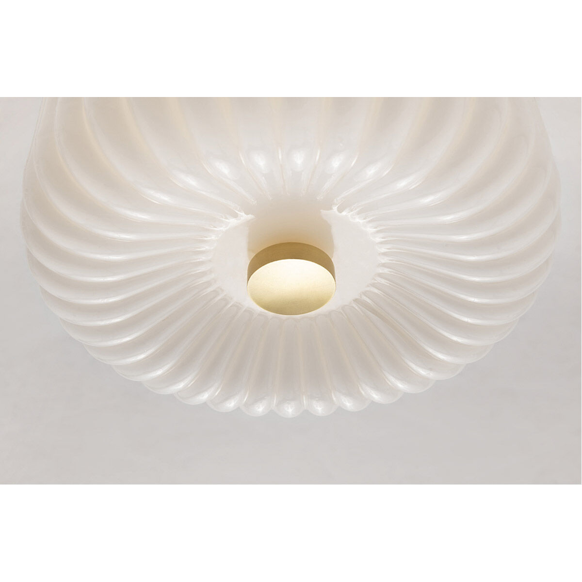 Lydia 2 Light 10 inch Aged Brass Flush Mount Ceiling Light