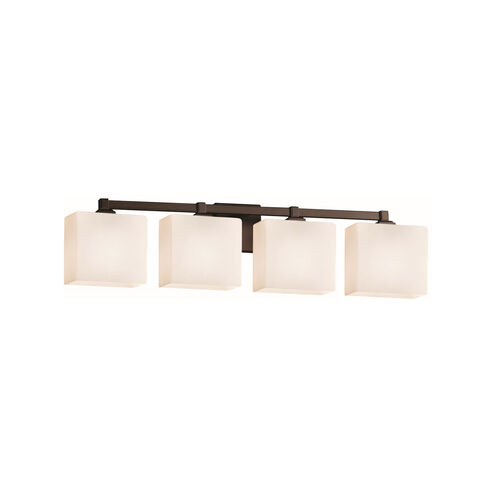 Fusion 32.5 inch Dark Bronze Bath Bar Wall Light