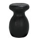Samson 24 inch Black Burnt Fiber Cement Stool/Side Table