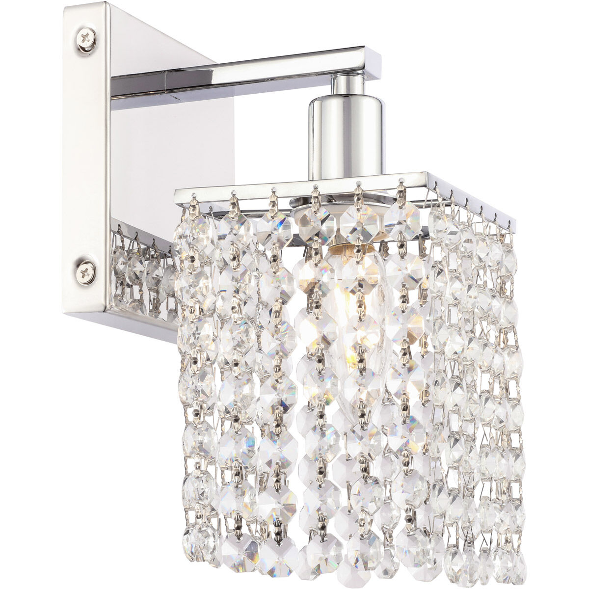 Phineas 1 Light 5 inch Chrome Wall sconce Wall Light