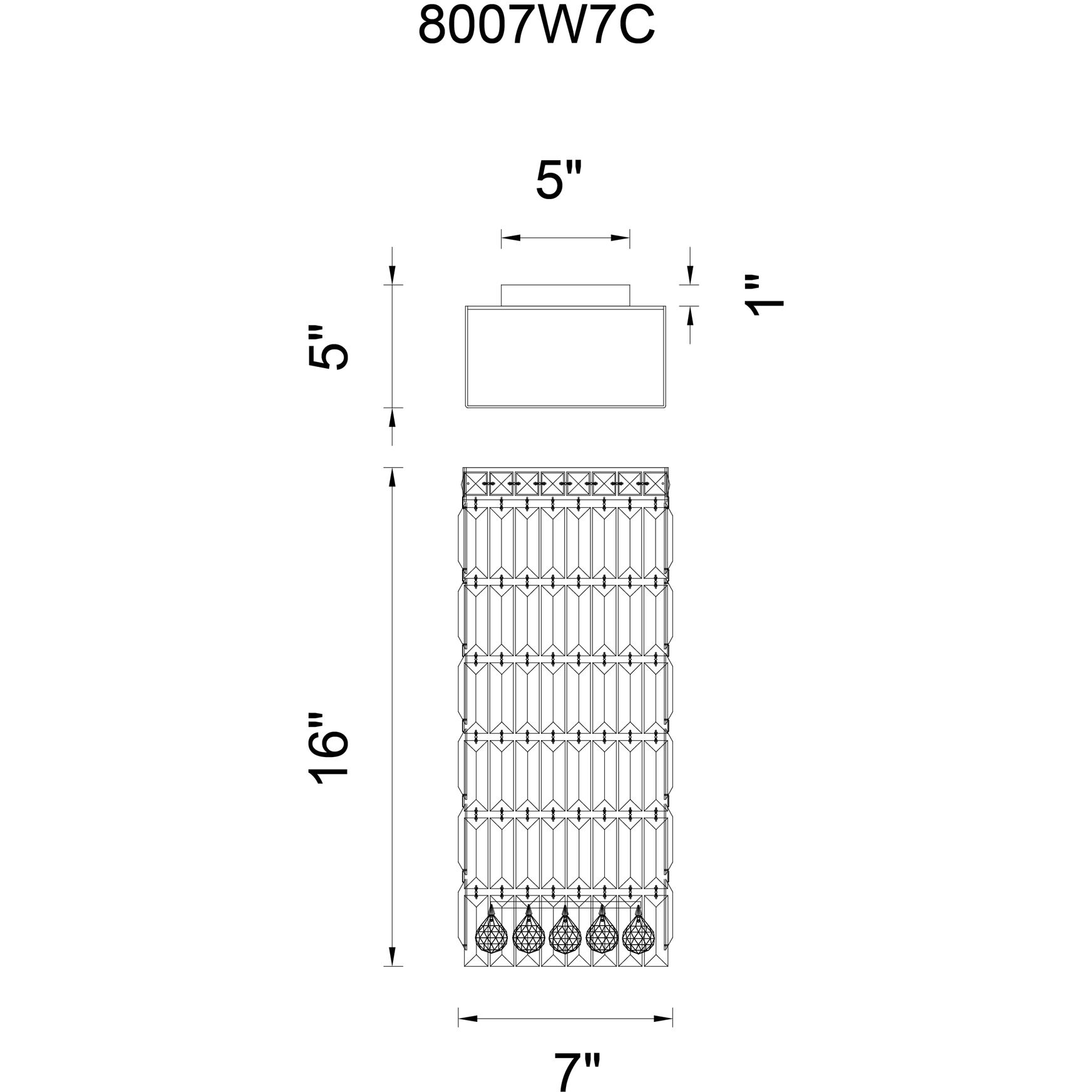 Colosseum 4 Light 7 inch Chrome Bathroom Sconce Wall Light