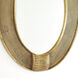 Eagan 39.5 X 30 inch Antique Brass Mirror