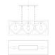 Westbrook 5 Light 38.5 inch Charisma Linear Chandelier Ceiling Light