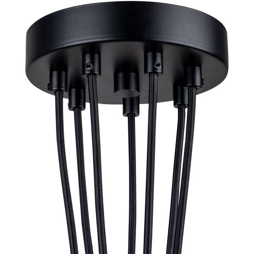Camila LED 11.5 inch Black Down Pendant Ceiling Light