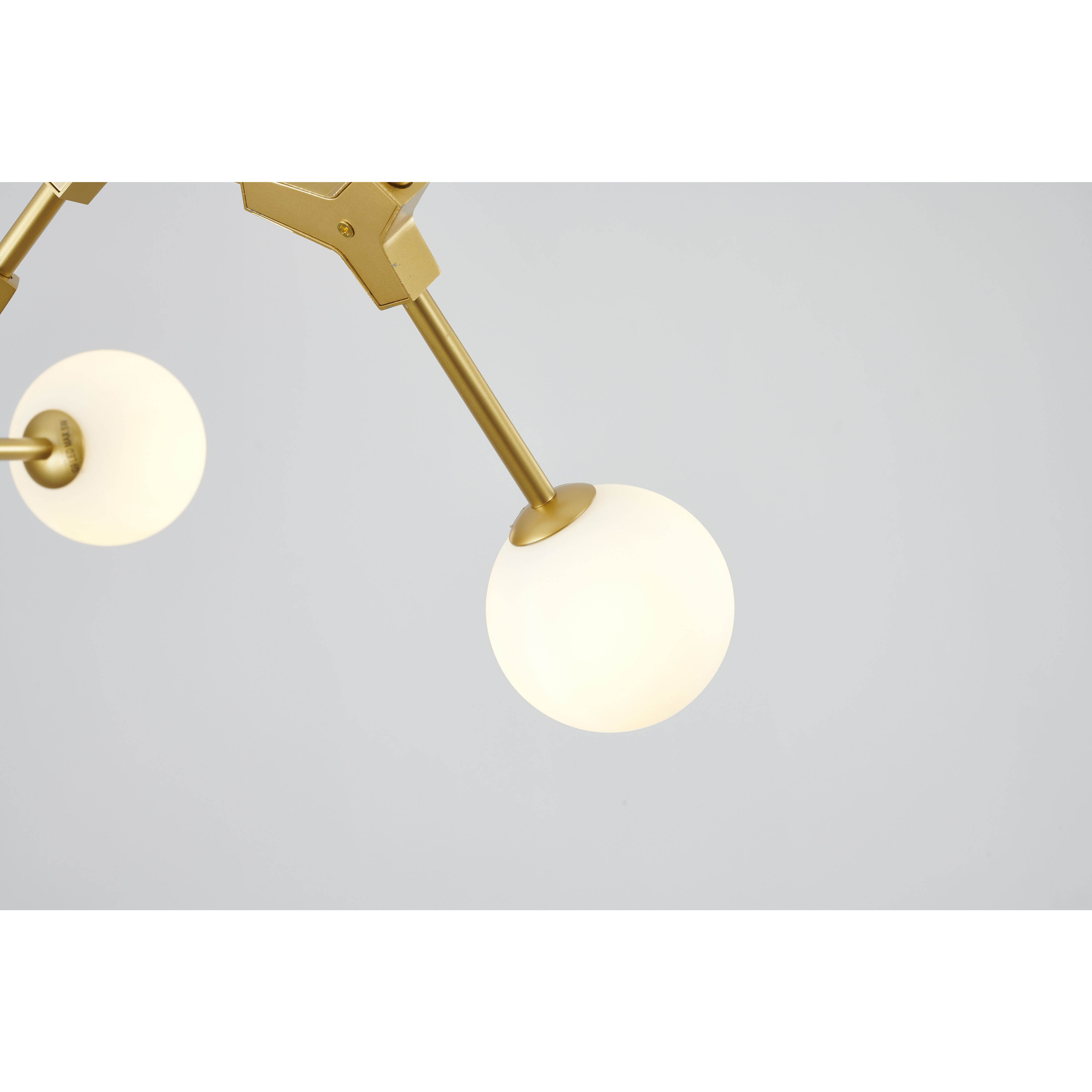 Canada 6 Light 20 inch Gold Chandelier Ceiling Light