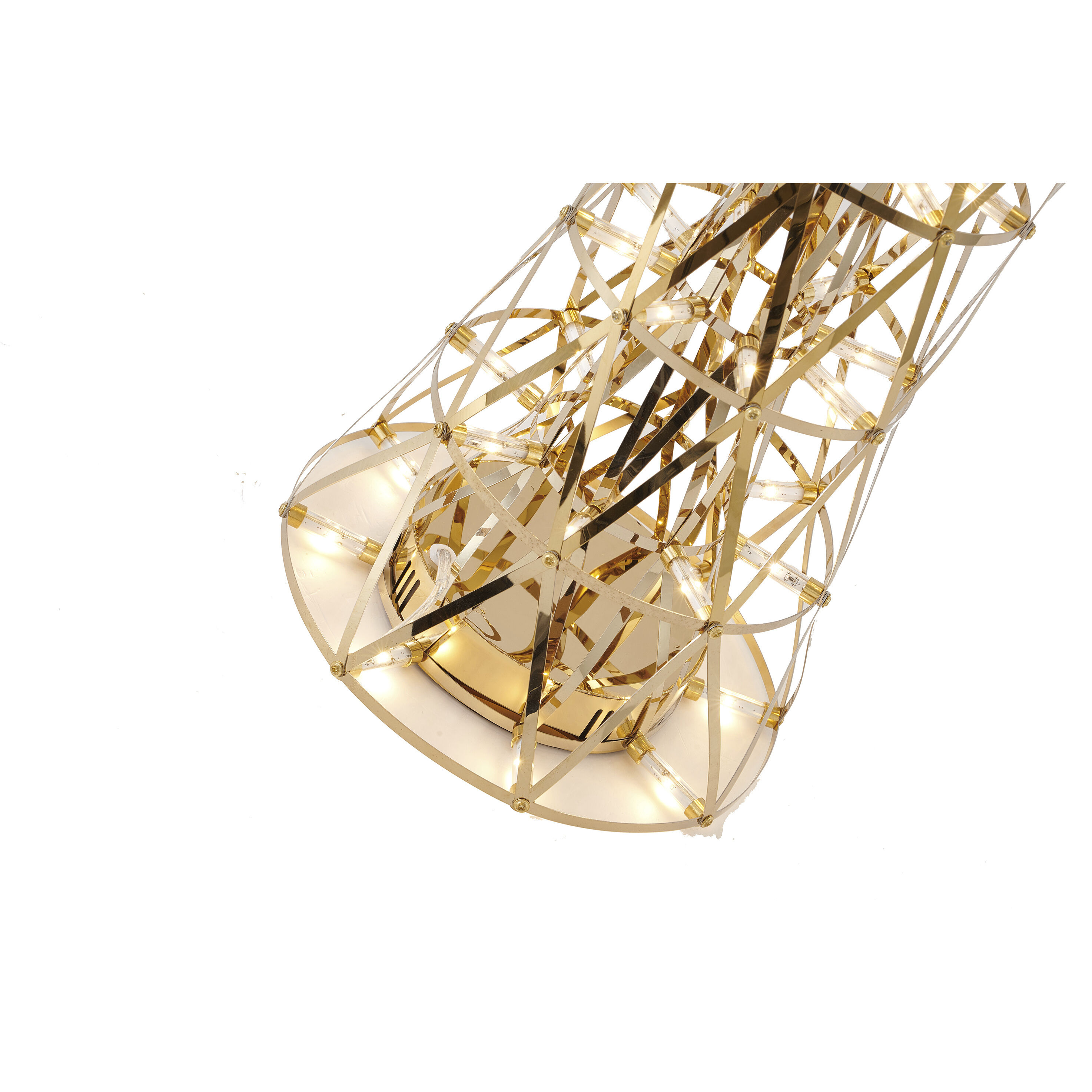 Canada 24 inch 0.30 watt Gold Table Lamp Portable Light