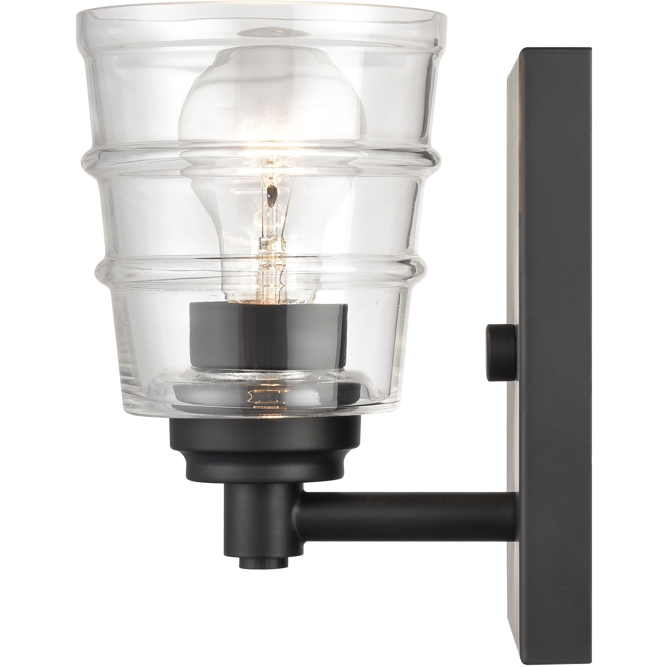 Pulsate Vanity Light Wall Light in Matte Black