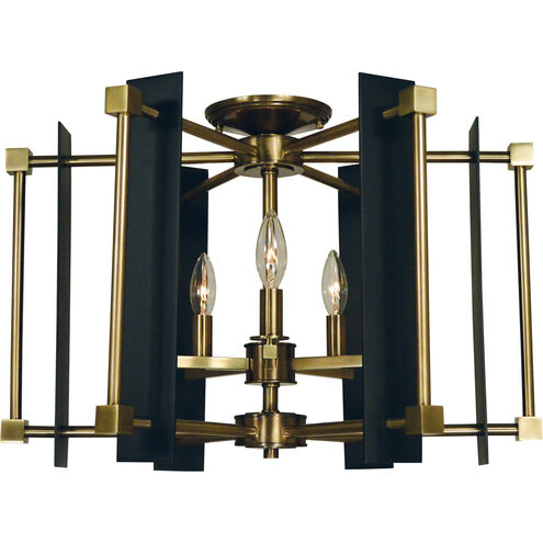 Louvre 5 Light 22.00 inch Semi-Flush Mount