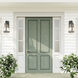 Dakota 1 Light 18 inch Distressed Zinc Outdoor Wall Sconce