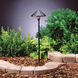 Independence 12 3.00 watt Textured Black Landscape 12V LED Path/Spread in 3000K