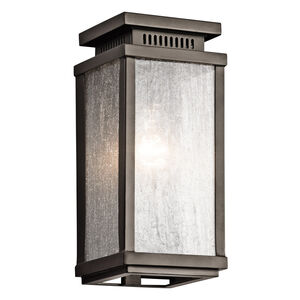 Manningham 1 Light 11 inch Olde Bronze Outdoor Wall, Small
