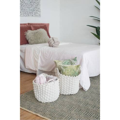 Woven Rope 14 X 12 inch Basket